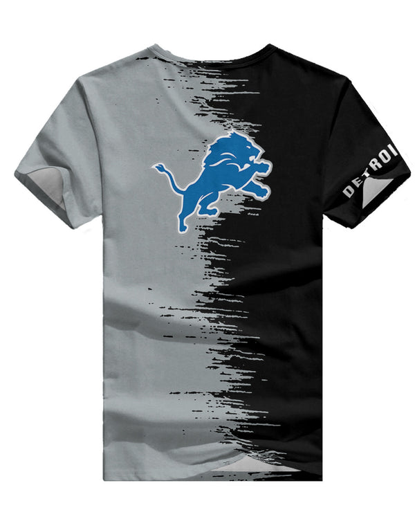 Detroit Lions 1 (46) Personalized V-neck Women T-shirt