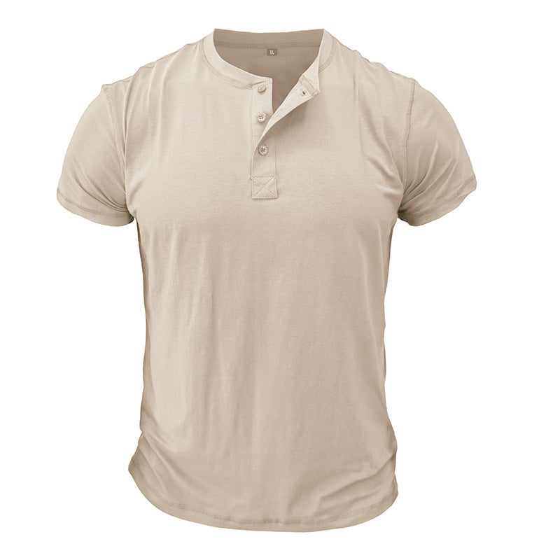 Washington Commanders Henley Short Sleeve T-Shirt Trending C004