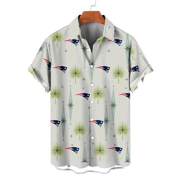 New England Patriots 2 (11) Personalized Hawaiian Button down shirt