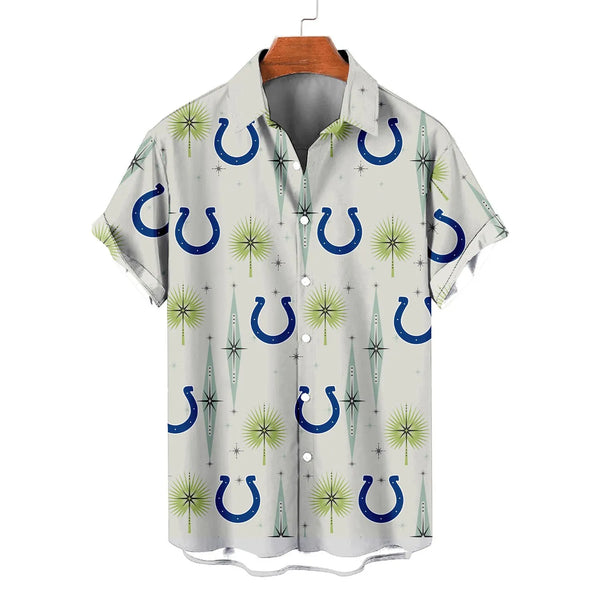 Indianapolis Colts 2 (10) Personalized Hawaiian Button down shirt