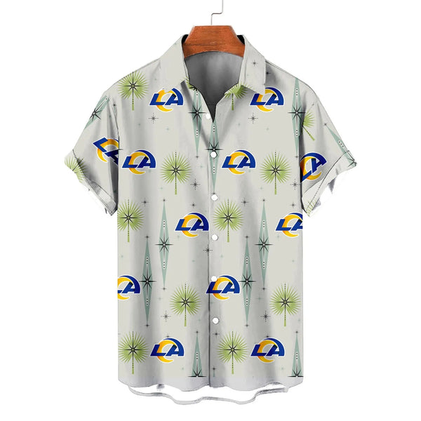 Los Angeles Rams 2 (9) Personalized Hawaiian Button down shirt