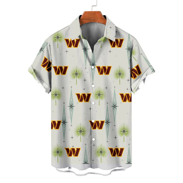 Washington Commanders 2 (13) Personalized Hawaiian Button down shirt