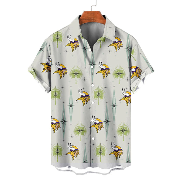 Minnesota Vikings 2 (11) Personalized Hawaiian Button down shirt