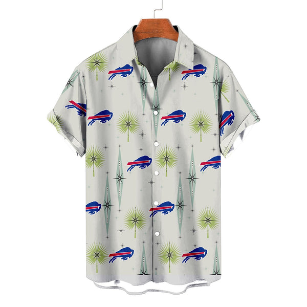 Buffalo Bills 2 (88) Personalized Hawaiian Button down shirt