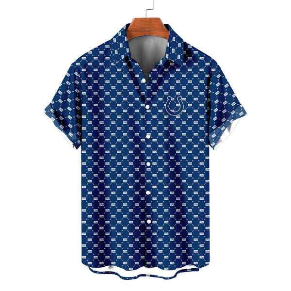 Indianapolis Colts 2 (4) Personalized Hawaiian Button down shirt