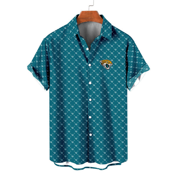 Jacksonville Jaguars 2 (5) Personalized Hawaiian Button down shirt