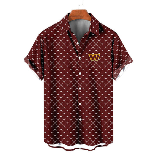 Washington Commanders 2 (8) Personalized Hawaiian Button down shirt