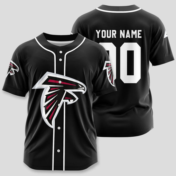 Atlanta Falcons Personalized Baseball Jersey 033