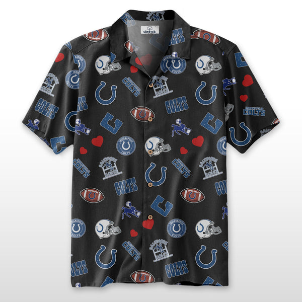 Indianapolis Colts 2 (6) Personalized Hawaiian Button down shirt