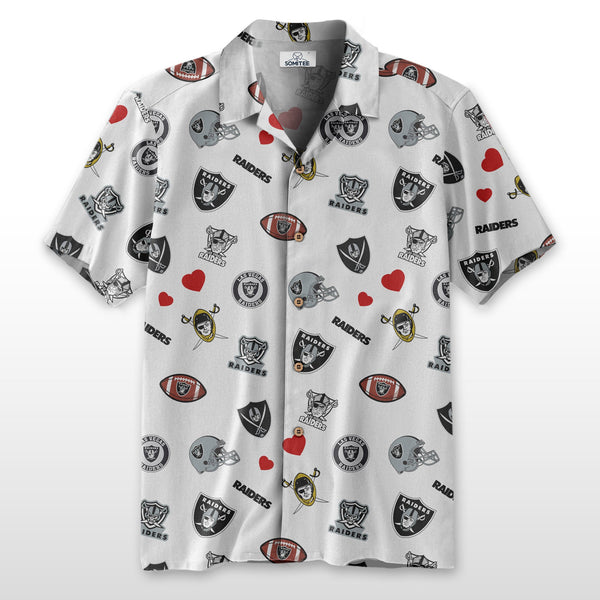 Las Vegas Raiders 2 (18) Personalized Hawaiian Button down shirt