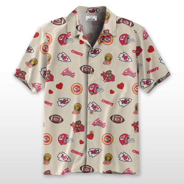 Kansas City Chiefs 2 (7) Personalized Hawaiian Button down shirt