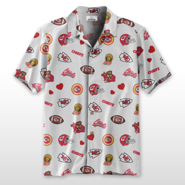Kansas City Chiefs 2 (7) Personalized Hawaiian Button down shirt