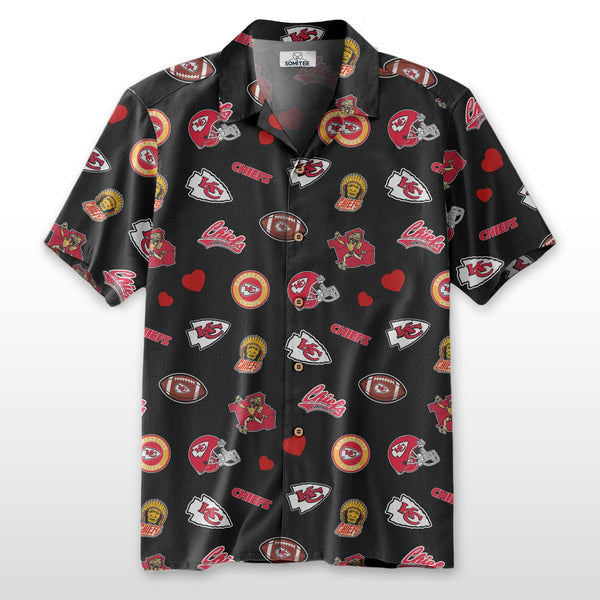 Kansas City Chiefs 2 (7) Personalized Hawaiian Button down shirt
