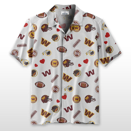 Washington Commanders 2 (9) Personalized Hawaiian Button down shirt