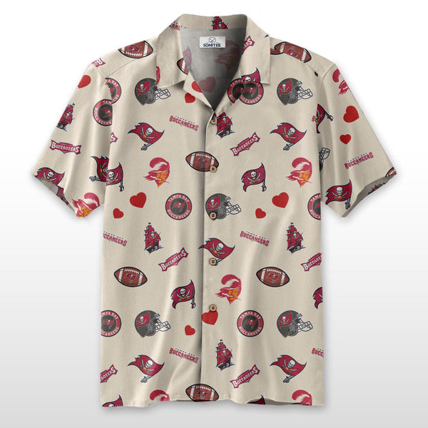 Tampa Bay Buccaneers 2 (9) Personalized Hawaiian Button down shirt