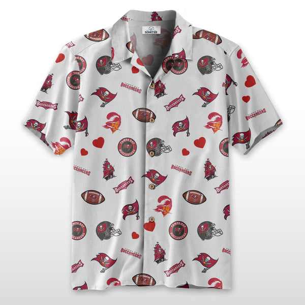 Tampa Bay Buccaneers 2 (9) Personalized Hawaiian Button down shirt