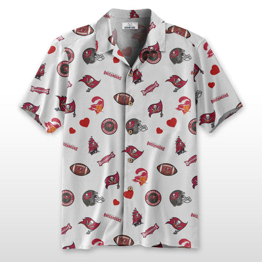Tampa Bay Buccaneers 2 (9) Personalized Hawaiian Button down shirt