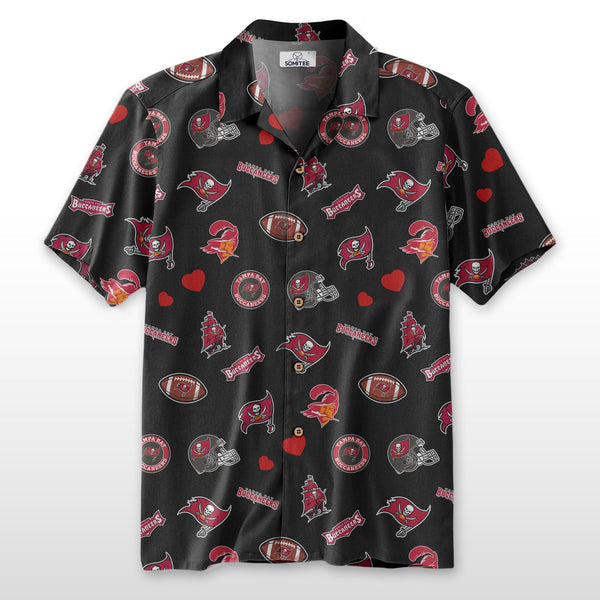 Tampa Bay Buccaneers 2 (9) Personalized Hawaiian Button down shirt