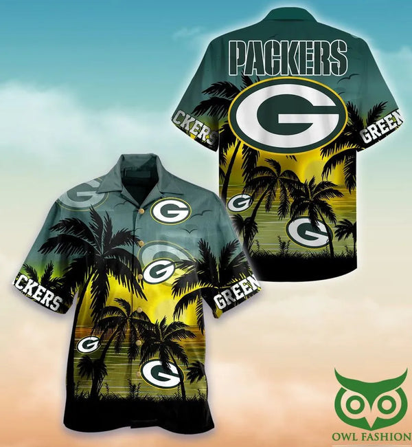 Green Bay Packers 2 (78) Personalized Hawaiian Button down shirt