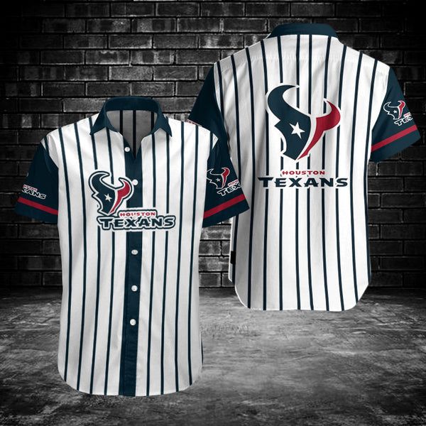 Houston Texans 2 (22) Personalized Hawaiian Button down shirt