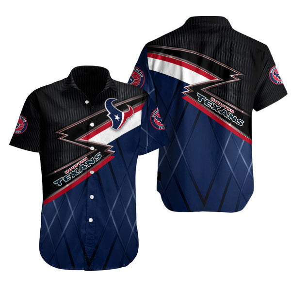 Houston Texans 2 (36) Personalized Hawaiian Button down shirt