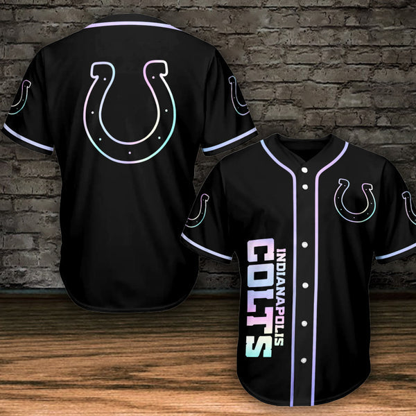 Indianapolis Colts Personalized Baseball Jersey 021