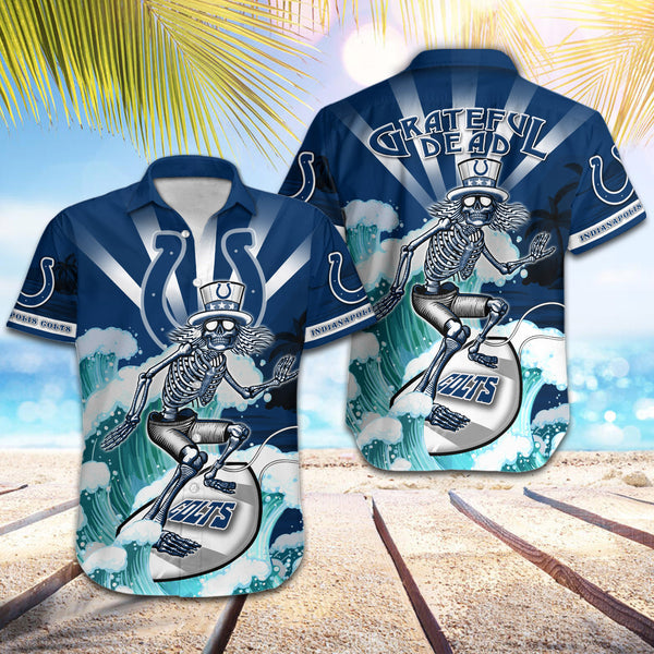 Indianapolis Colts 2 (13) Personalized Hawaiian Button down shirt