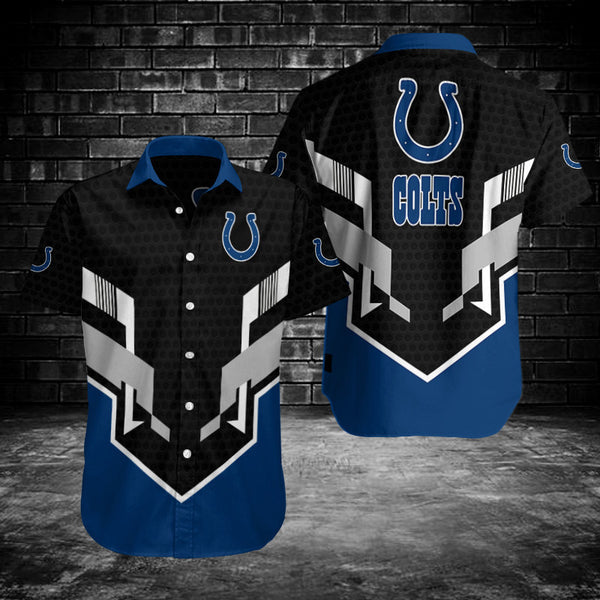 Indianapolis Colts 2 (24) Personalized Hawaiian Button down shirt