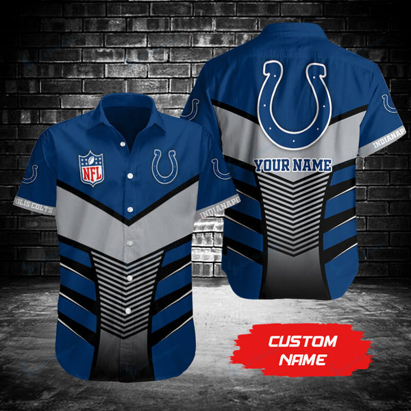 Indianapolis Colts 2 (32) Personalized Hawaiian Button down shirt