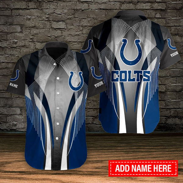Indianapolis Colts 2 (30) Personalized Hawaiian Button down shirt