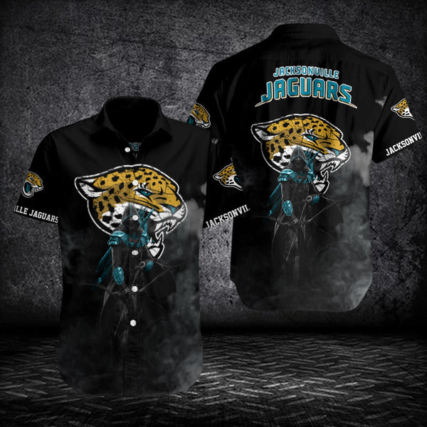 Jacksonville Jaguars 2 (4) Personalized Hawaiian Button down shirt