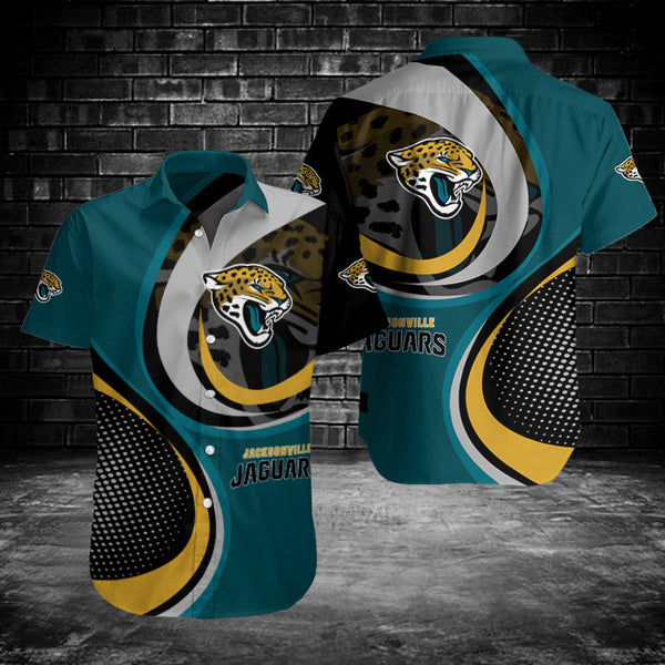 Jacksonville Jaguars 2 (6) Personalized Hawaiian Button down shirt