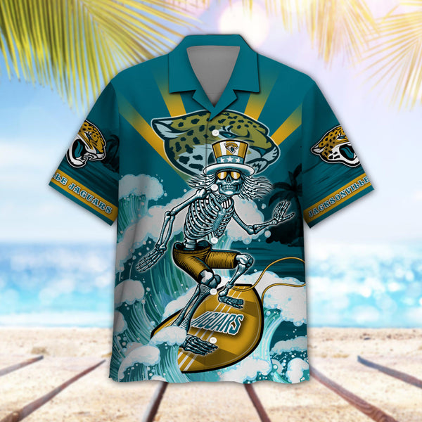 Jacksonville Jaguars 2 (13) Personalized Hawaiian Button down shirt
