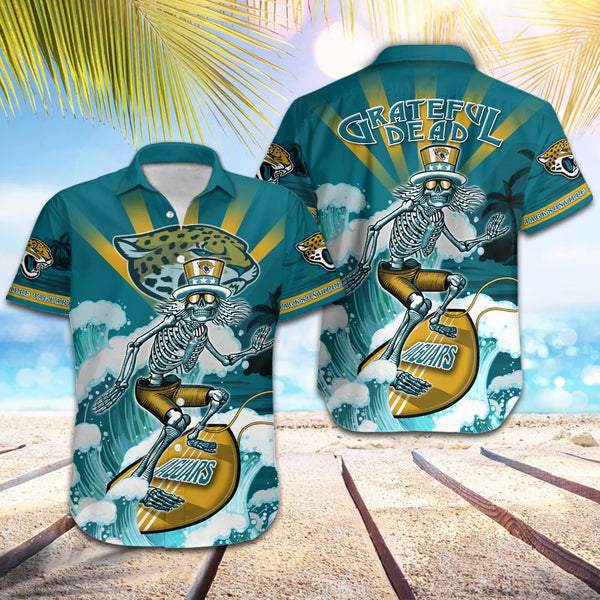 Jacksonville Jaguars 2 (13) Personalized Hawaiian Button down shirt