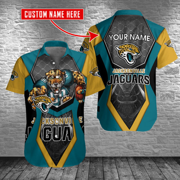 Jacksonville Jaguars 2 (33) Personalized Hawaiian Button down shirt