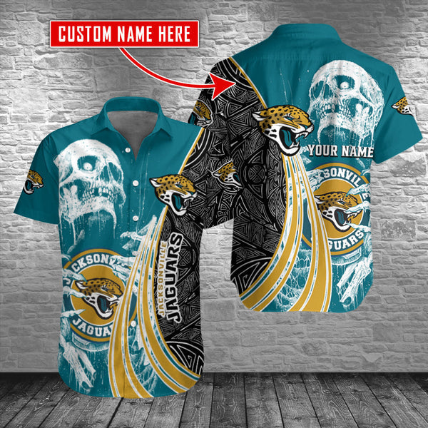 Jacksonville Jaguars 2 (28) Personalized Hawaiian Button down shirt