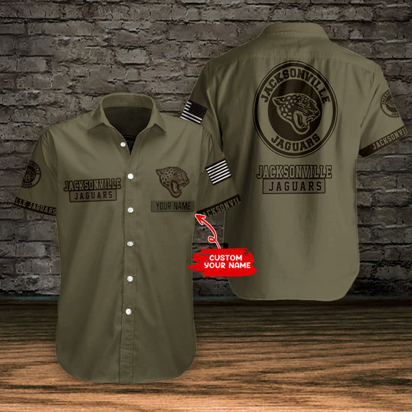 Jacksonville Jaguars 2 (47) Personalized Hawaiian Button down shirt
