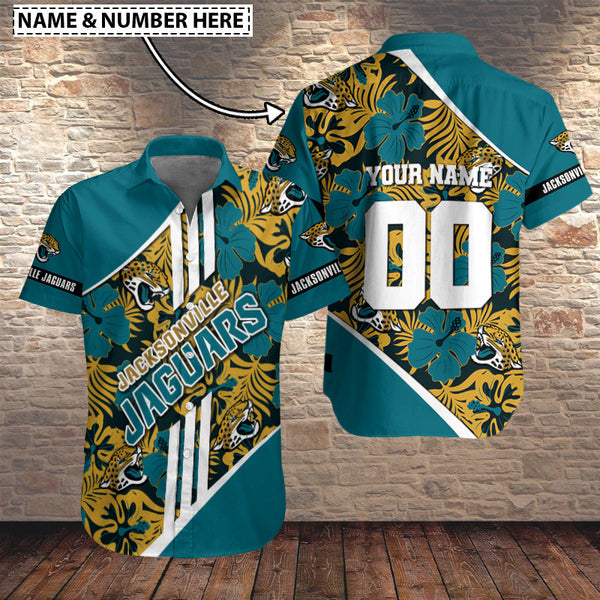 Jacksonville Jaguars 2 (37) Personalized Hawaiian Button down shirt