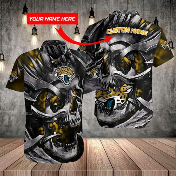 Jacksonville Jaguars 2 (44) Personalized Hawaiian Button down shirt