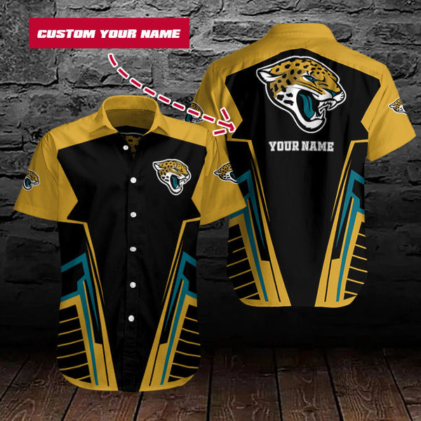 Jacksonville Jaguars 2 (43) Personalized Hawaiian Button down shirt