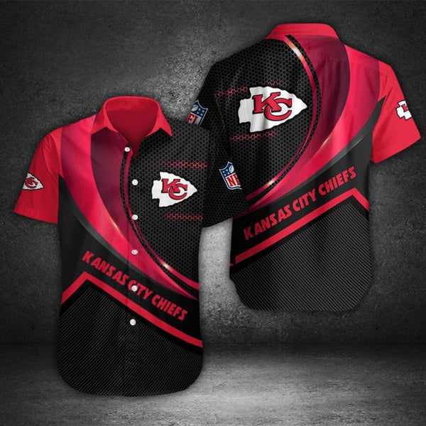 Kansas City Chiefs 2 (10) Personalized Hawaiian Button down shirt