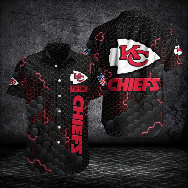 Kansas City Chiefs 2 (17) Personalized Hawaiian Button down shirt