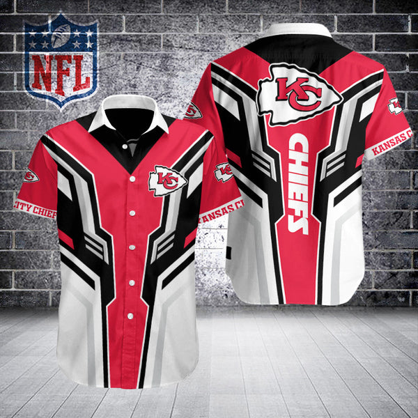 Kansas City Chiefs 2 (14) Personalized Hawaiian Button down shirt