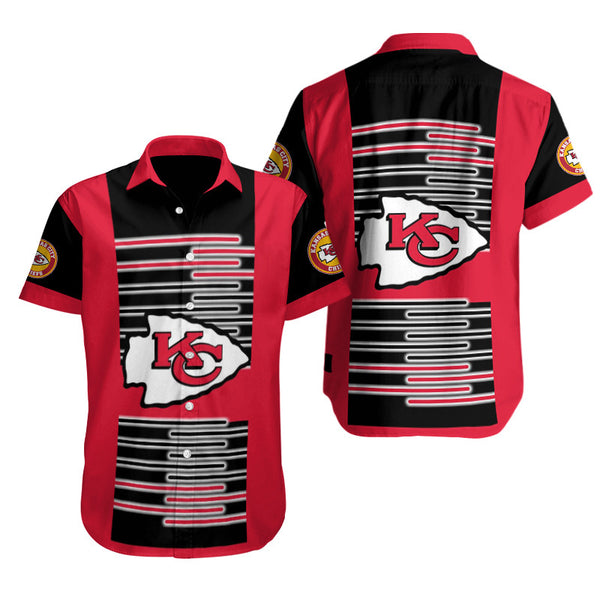 Kansas City Chiefs 2 (16) Personalized Hawaiian Button down shirt