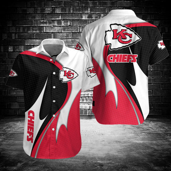 Kansas City Chiefs 2 (24) Personalized Hawaiian Button down shirt