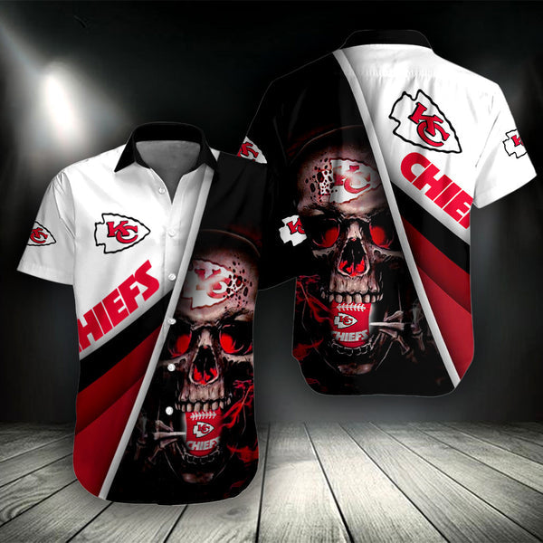 Kansas City Chiefs 2 (28) Personalized Hawaiian Button down shirt
