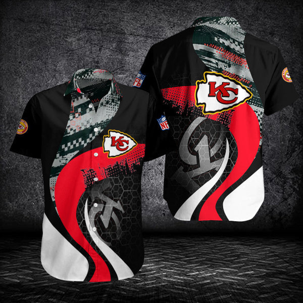 Kansas City Chiefs 2 (43) Personalized Hawaiian Button down shirt
