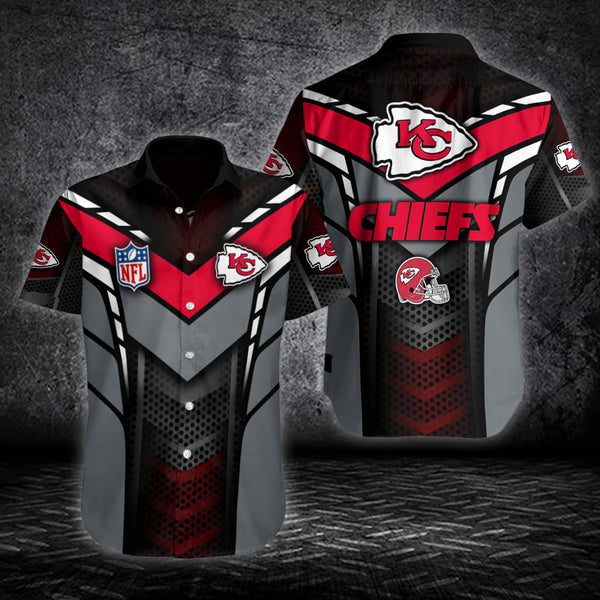 Kansas City Chiefs 2 (42) Personalized Hawaiian Button down shirt