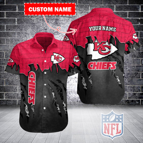 Kansas City Chiefs 2 (46) Personalized Hawaiian Button down shirt