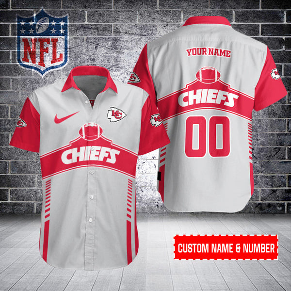 Kansas City Chiefs 2(53) Personalized Hawaiian Button down shirt